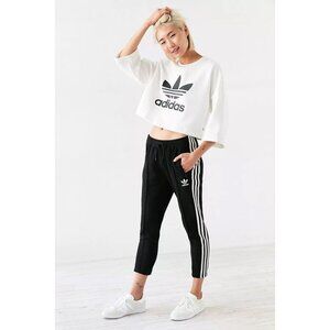 Adidas Originals + UO Diamond Jacquard Cropped Tee